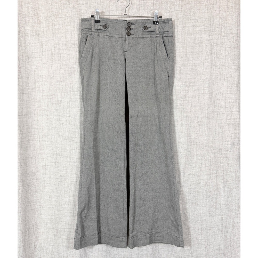 American Eagle Y2K Low Rise Dress Pants Trousers Sz 0 2000s Office Siren Flare